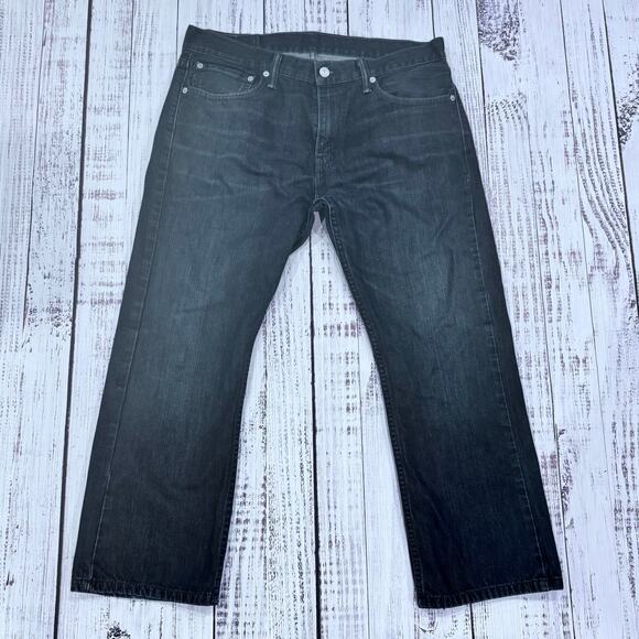 Levi's Other - Levi’s 527 Bootcut Jeans Men 34x32 Cropped Faded Blue Y2K Grunge Streetwear